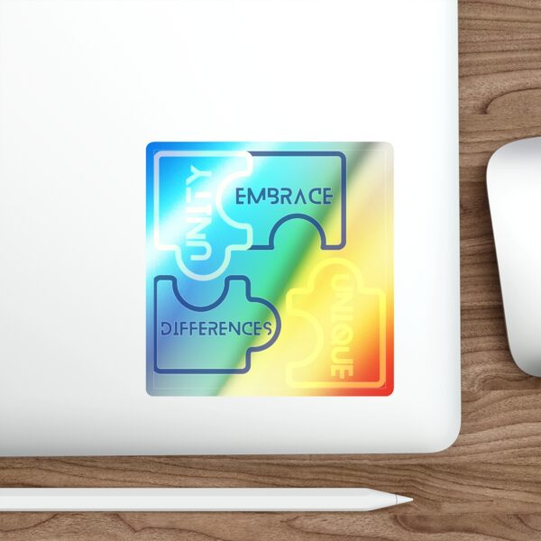 Holographic Die-cut Stickers Embrace - Image 15