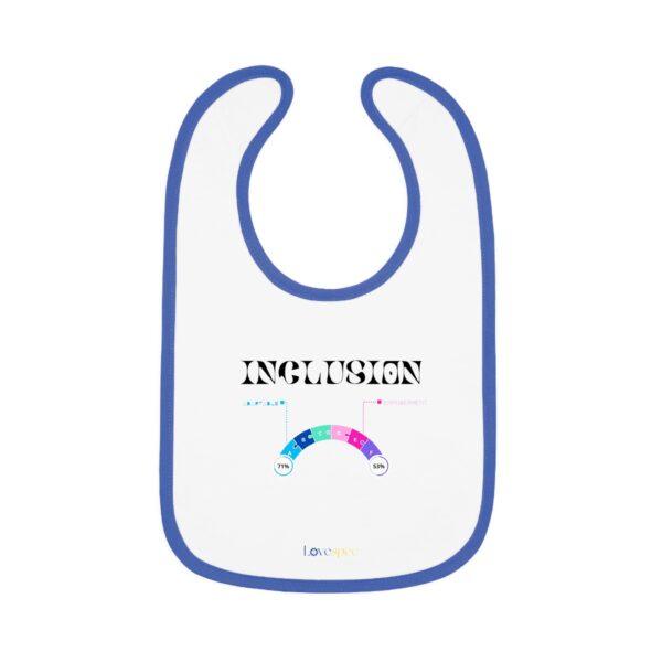 Baby Contrast Trim Jersey Bib - Together - Image 3