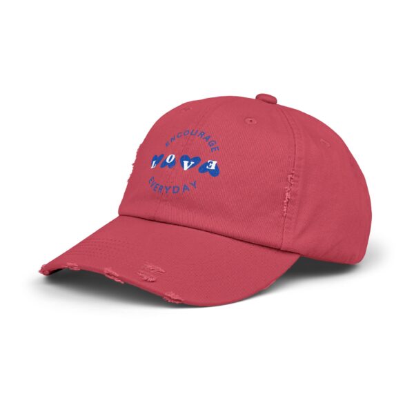 Unisex Distressed Cap - Encourage - Image 10