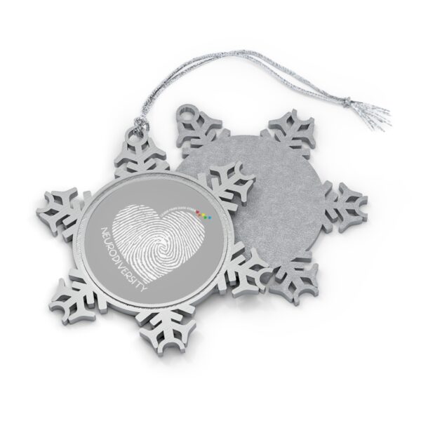 Ornament Snowflake - Fingerprint - Image 2