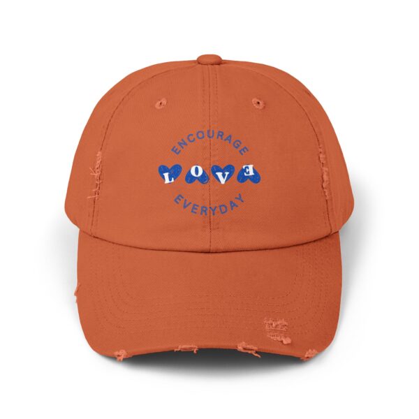 Unisex Distressed Cap - Encourage - Image 5