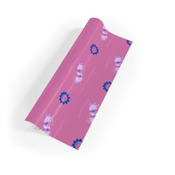 Gift Wrapping Paper Rolls, 1pc - Jellyfish - Image 3