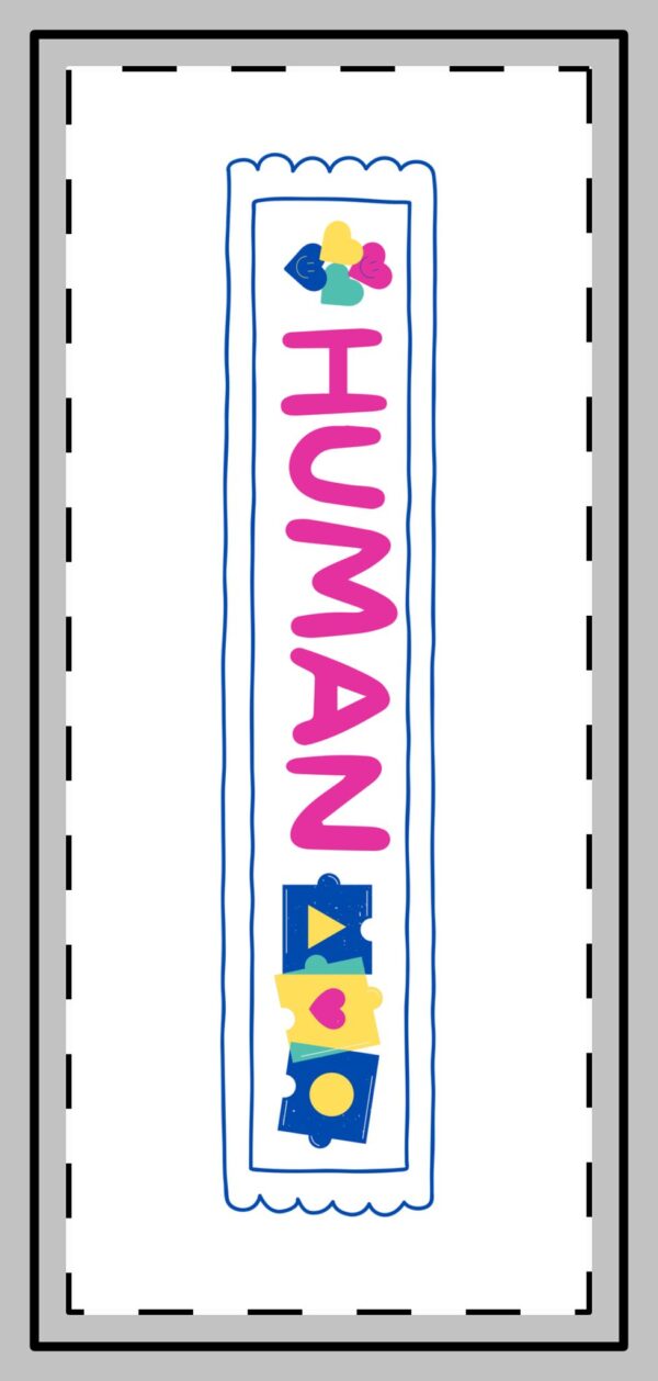 Custom Shape Magnets - Label Me Human