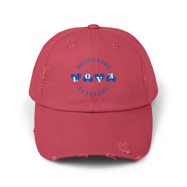 Unisex Distressed Cap - Encourage - Image 9