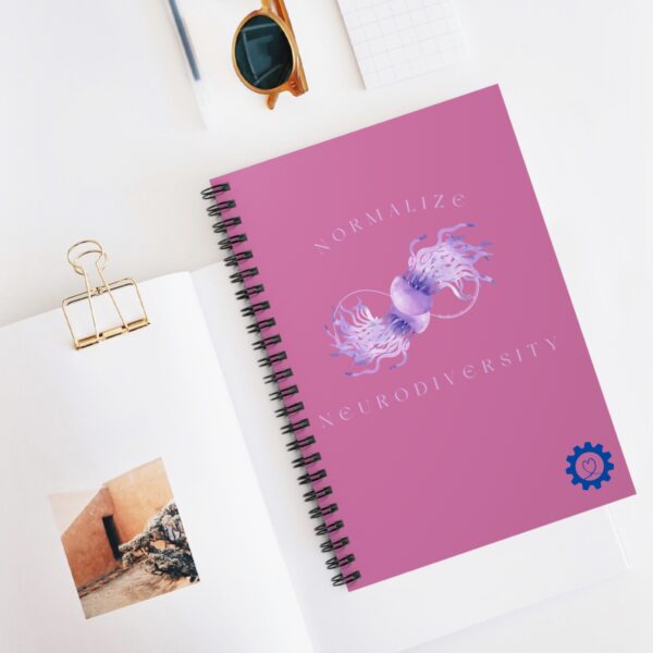 Spiral Notebook Ruled Line - Jellyfish