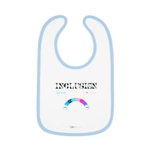 Baby Contrast Trim Jersey Bib - Together