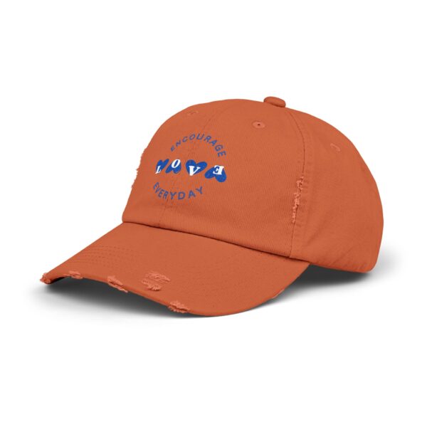 Unisex Distressed Cap - Encourage - Image 6