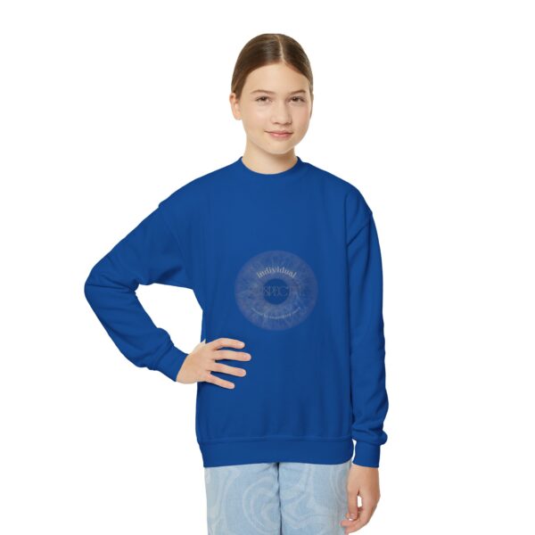 Youth Crewneck Sweatshirt - Perspective - Image 5