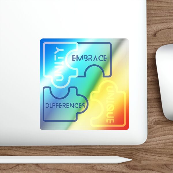 Holographic Die-cut Stickers Embrace - Image 18