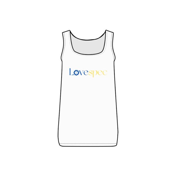 Women's Micro Ribbed Tank - Logo