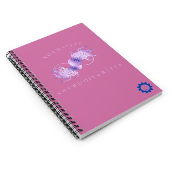 Spiral Notebook Ruled Line - Jellyfish - Image 3