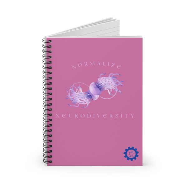 Spiral Notebook Ruled Line - Jellyfish - Image 2