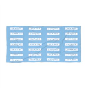Beach Towel - Label me human