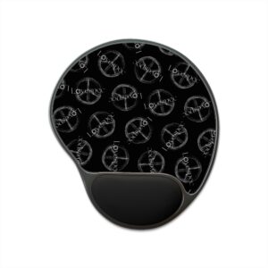 Mouse Pad with Wrist Rest - Peaceful