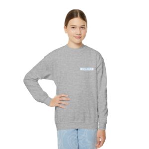 Youth Crewneck Sweatshirt - Label me human