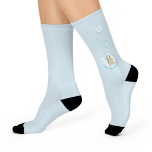 Cushioned Crew Socks - Dragon